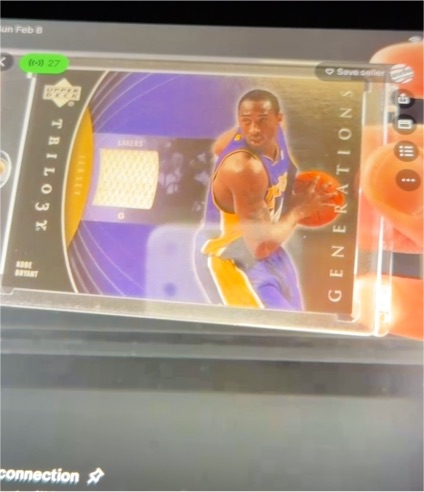 2006 Upper Deck Trilogy Generations Kobe Bryant — front