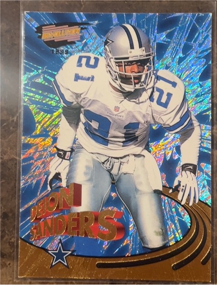 1999 Pacific Revolution #51 Deion Sanders — front