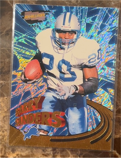 1999 Pacific Revolution #65 Barry Sanders — front
