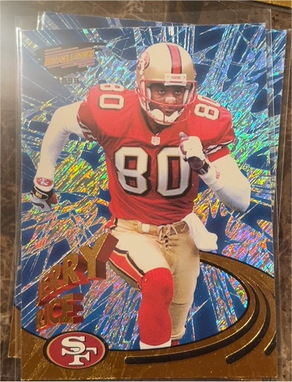 1999 Pacific Revolution #80 Jerry Rice — front