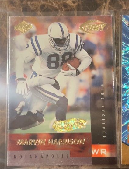 1999 Collector's Edge Fury #62 Marvin Harrison — front