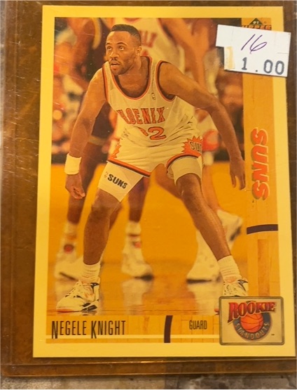 1991-92 Upper Deck Rookie Standouts #R16 Negele Knight — front