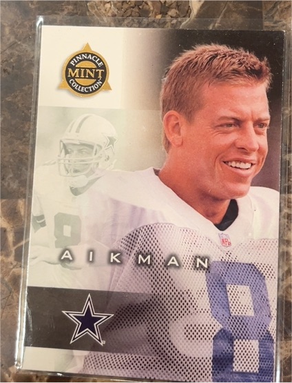 1998 Pinnacle Mint #74 Troy Aikman — front
