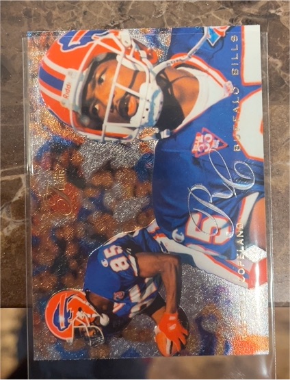 1995 Flair #19 Jim Kelly — front
