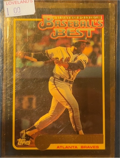 1992 Topps McDonald's Limited Edition Baseball's Best #7 Terry Pendleton — front