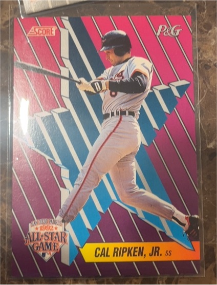 1992 Score Procter & Gamble #5 Cal Ripken Jr. — front