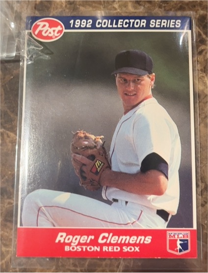 1992 Post #16 Roger Clemens Boston Red Sox — front
