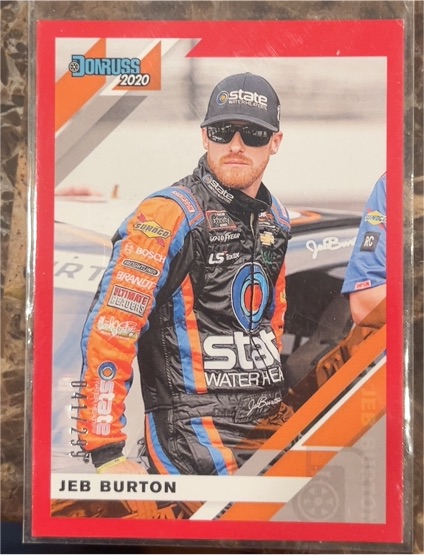 2020 Donruss Racing #68 Jeb Burton — front