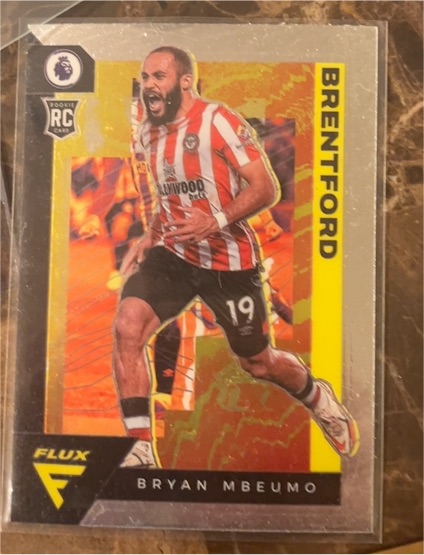 2021-22 Panini Chronicles Flux #Bryan Mbeumo — front