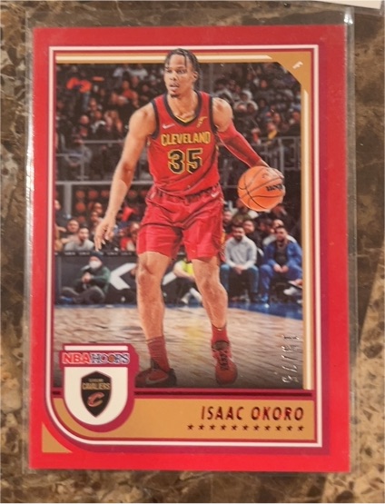 2022-23 Panini NBA Hoops #71 Isaac Okoro — front