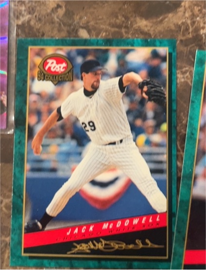 1994 Post Collection #7 Jack McDowell — front