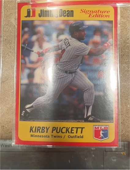 1991 Jimmy Dean Signature Edition #11 Kirby Puckett — front