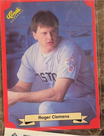 1988 Classic Red #158 Roger Clemens — front