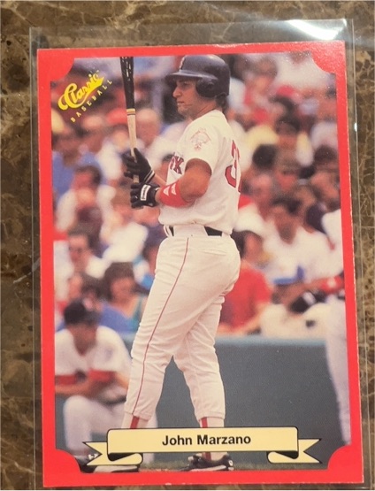 1988 Classic Red #189 John Marzano — front