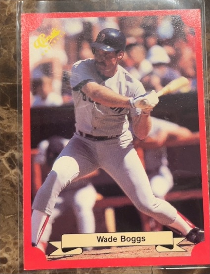 1988 Classic Red #155 Wade Boggs — front