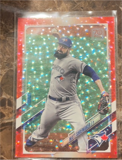 2021 Topps #313 Matt Shoemaker — front