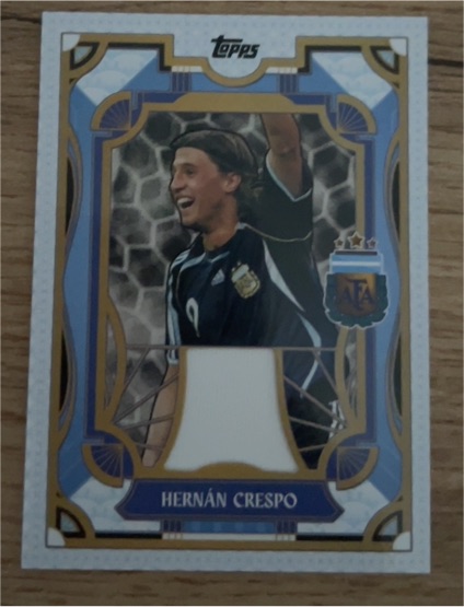 2024 Topps Argentina Team Set Hernán Crespo — front