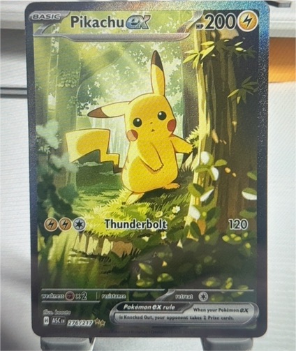 2023 Pokémon Scarlet & Violet Ascended Heroes #276 Pikachu EX — front