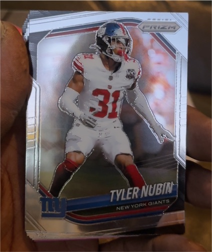2025 Panini Prizm #250 Tyler Nubin — front