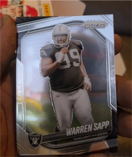 2025 Panini Prizm #218 Warren Sapp — front