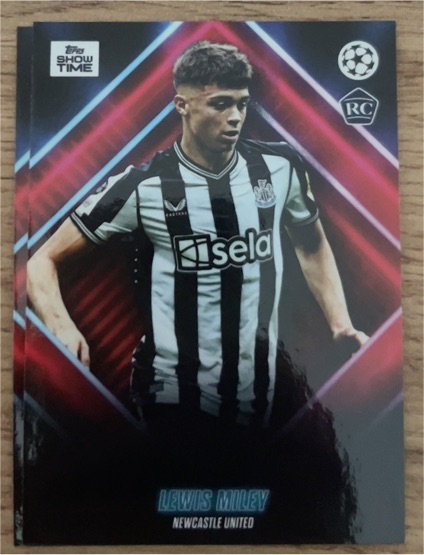 2023-24 Topps Showtime UEFA Club Competitions #NNO Lewis Miley — front