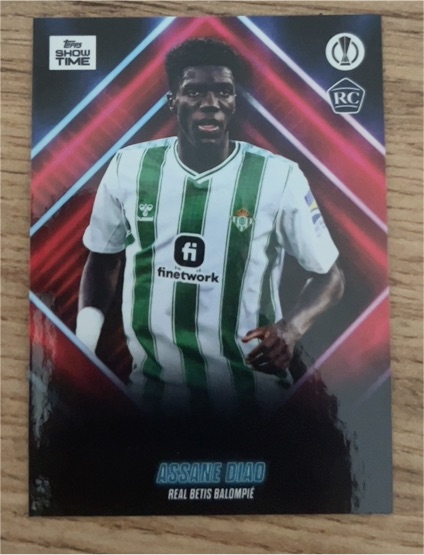 2023-24 Topps Showtime UEFA Club Competitions #NNO Assane Diao — front