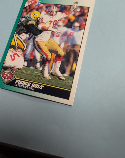 1991 Score #278 Pierce Holt — front