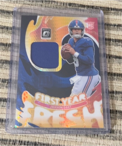 2025 Panini Donruss Optic #FYFBH-JDA Jaxson Dart — front