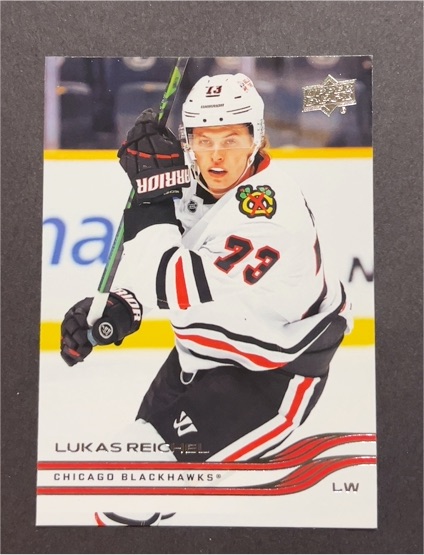 2025-26 Upper Deck Series 1 #34 Lukas Reichel — front