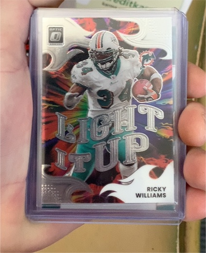 2025 Donruss Optic #16 Ricky Williams Light It Up — front