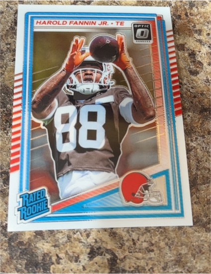 2025 Panini Donruss Optic #373 Harold Fannin Jr. — front