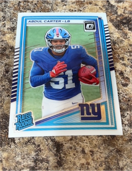 2025 Panini Donruss Optic #315 Abdul Carter Rated Rookie — front