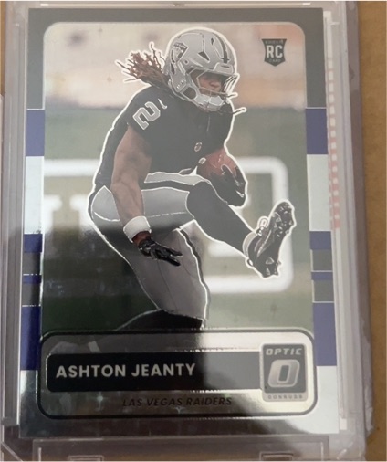 2025 Panini Donruss Optic Retro #8 Ashton Jeanty — front