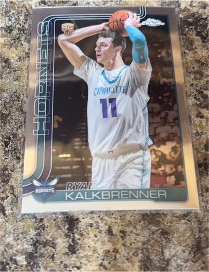 2025-26 Topps Chrome #284 Ryan Kalkbrenner — front