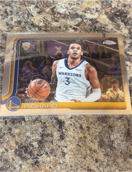 2025-26 Topps Chrome #287 Will Richard — front