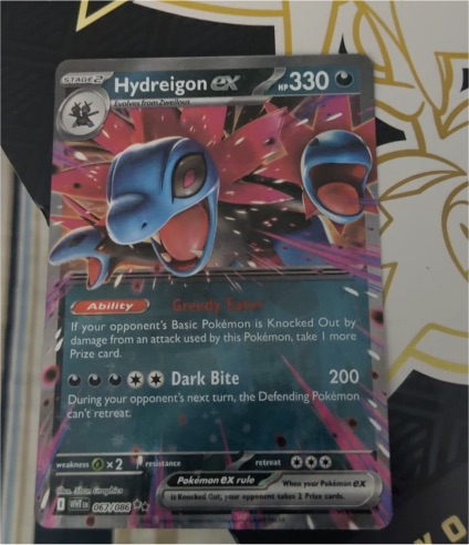 2022 Pokémon TCG Scarlet & Violet #067 Hydreigon ex — front