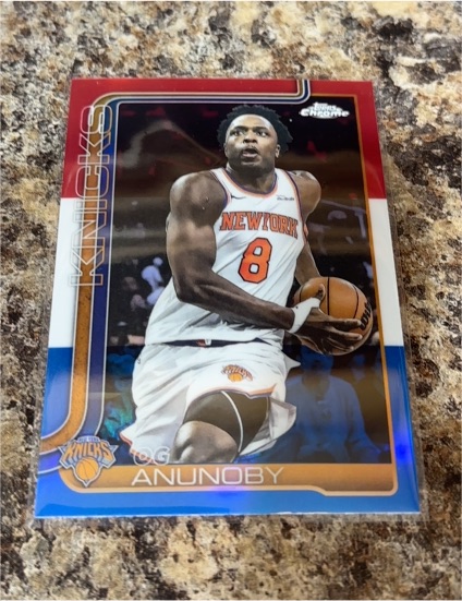 2025-26 Topps Chrome #131 OG Anunoby — front