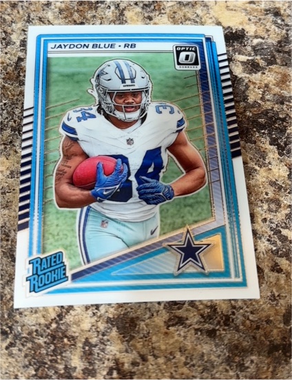 2025 Panini Donruss Optic #308 Jaydon Blue — front