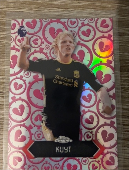 2026 Topps Chrome Premier League Stoppage Time Heartbreaker #STH-15 Dirk Kuyt — front