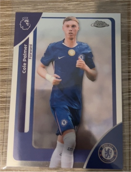 2026 Topps Chrome Premier League #63 Cole Palmer — front