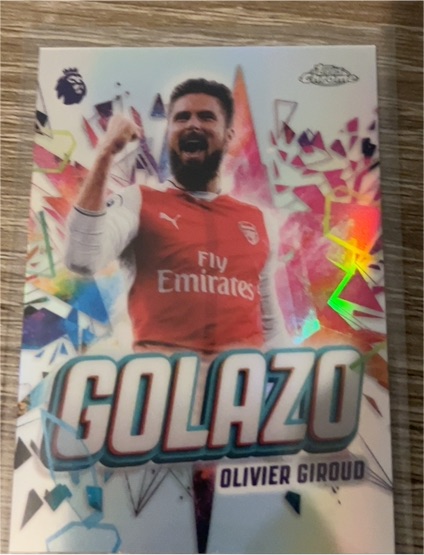 2026 Topps Chrome Premier League #GZ-15 Olivier Giroud Golazo — front