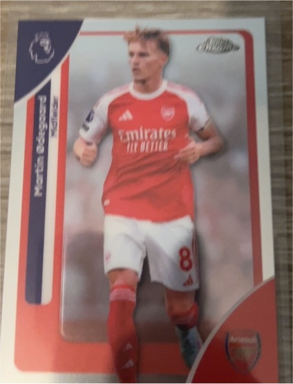 2025-26 Topps Premier League #10 Martin Ødegaard — front
