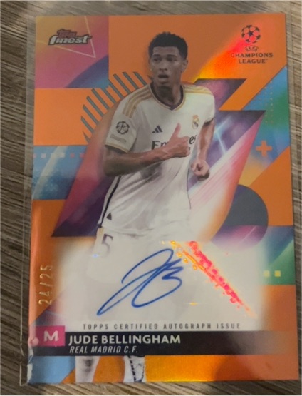 2023-24 Topps Finest UEFA Champions League #112 Jude Bellingham — front
