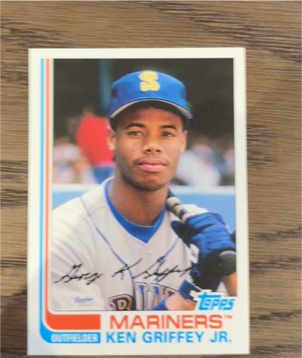 1982 Topps #548 Ken Griffey Jr. — front