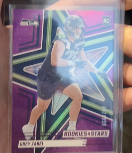2025 Panini Rookies & Stars #125 Grey Zabel — front