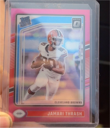 2024 Panini Donruss Optic Rated Rookie Jamari Thrash — front