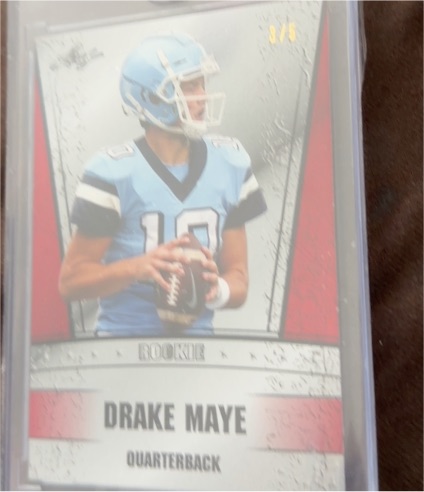 2023 Leaf Draft #RS-31 Drake Maye Rookie — front