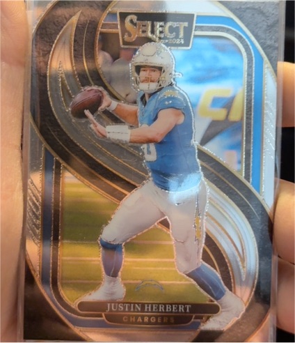 2024 Panini Select Premier Level #131 Justin Herbert — front
