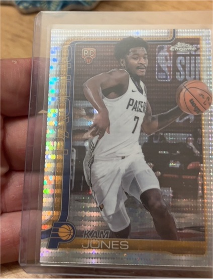 2025-26 Topps Chrome #289 Kam Jones — front