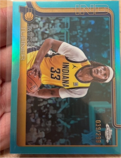 2025-26 Topps Chrome #29 Myles Turner — front